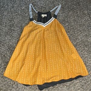 Rewind Mustard Yellow Top